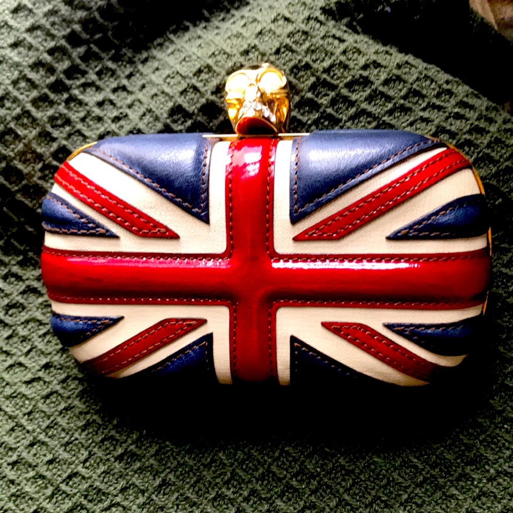 Alexander McQueen clutch